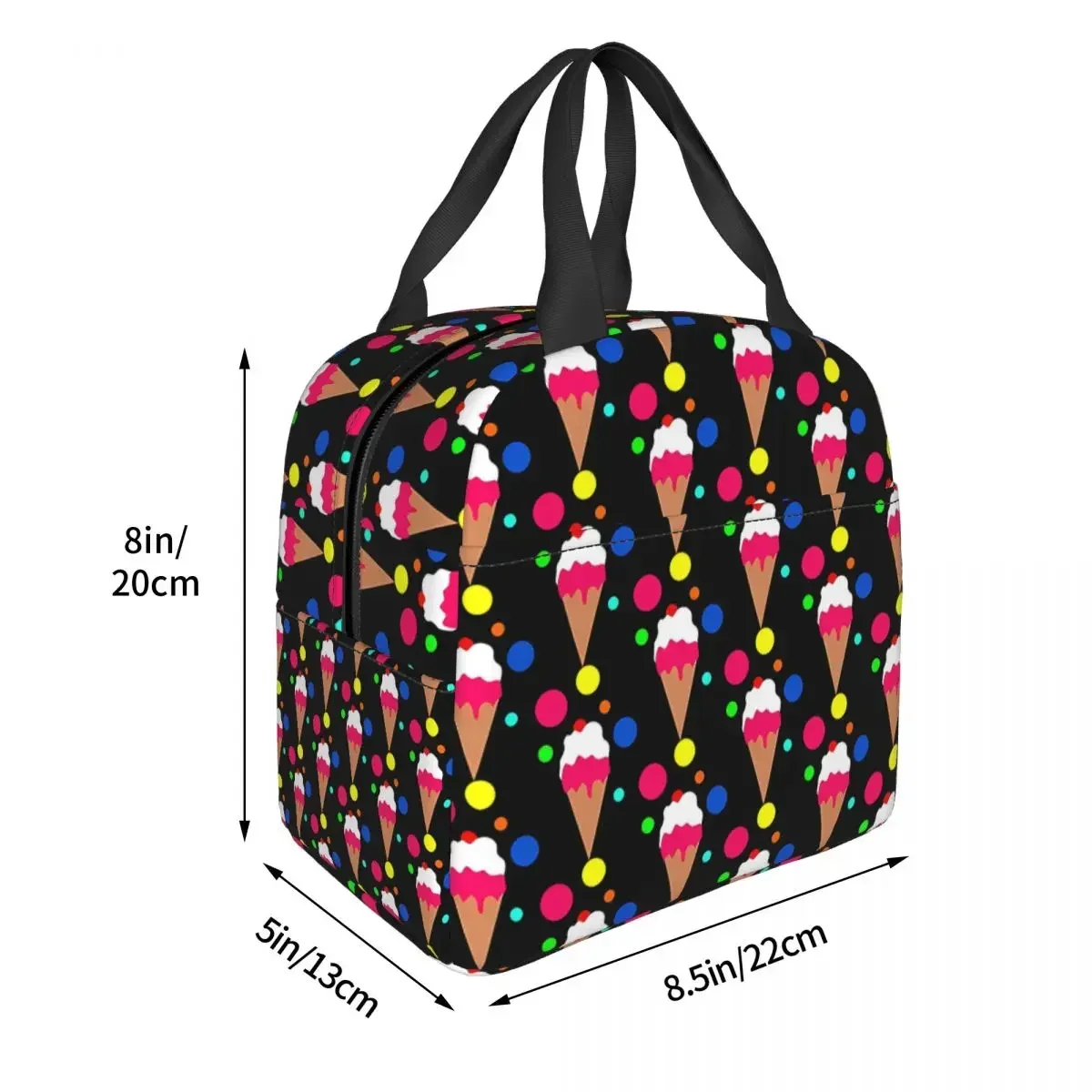 Colorful Portable Lunch Bag Ic - Food Storage Bag recension och pris